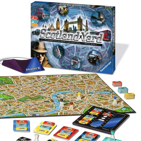 New Sealed Ravensburger Game Scotland Yard Family Board Game - Picture 1 of 10